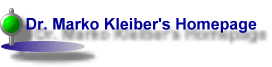 Dr. Marko Kleiber's Homepage